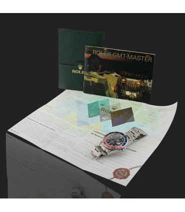 Rolex GMT Master II Pepsi stainless steel watch Circa 2006