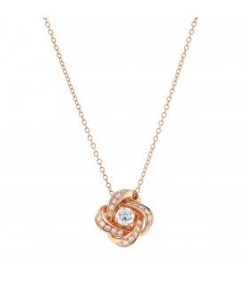 Boucheron Ava Pivoine diamonds and gold necklace