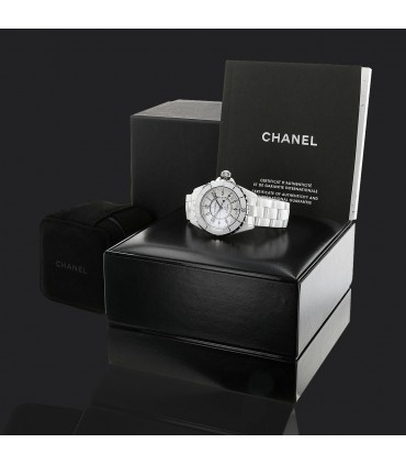 Chanel J12 stainless steel and ceramic watch