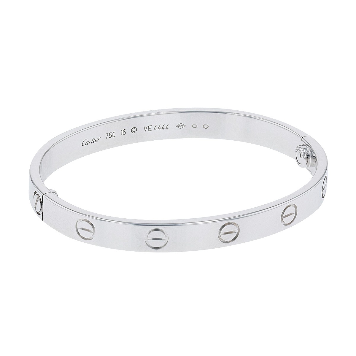 Cartier Pasha stainless steel bracelet 21mm x 18mm | Gray & Sons