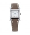 Hermès Heure H stainless steel watch