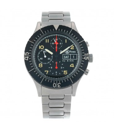 Bell & Ross Classic Black by Sinn stainless steel watch