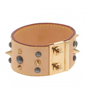 Bracelet LV Padlock Autres Cuirs - Bijoux de luxe