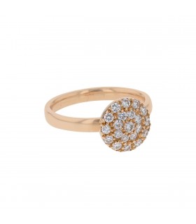 Bague or et diamants