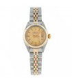 Rolex Date stainless steel and gold watch Circa 1977