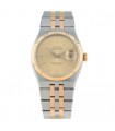 Rolex Oysterquartz DateJust stainless steel and gold watch Circa 1990