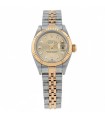 Rolex DateJust stainless steel, gold and diamonds watch