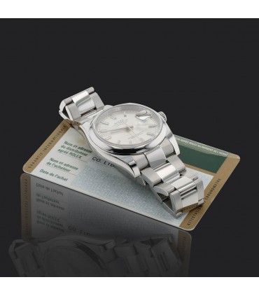 Rolex DateJust stainless steel watch Circa 2010