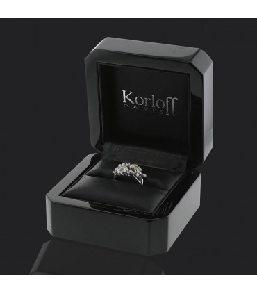 Korloff diamonds, enamel and gold ring