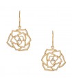 Piaget Rose diamonds and gold earrings