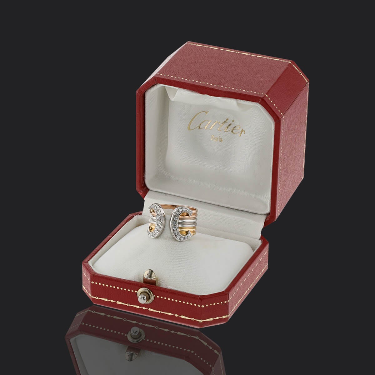 Cartier love ring double hotsell