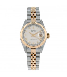 Rolex DateJust stainless steel and gold watch Circa 1997
