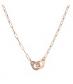 Dinh Van Menottes R8 gold necklace