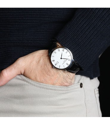 Frederique Constant Slimline stainless steel watch