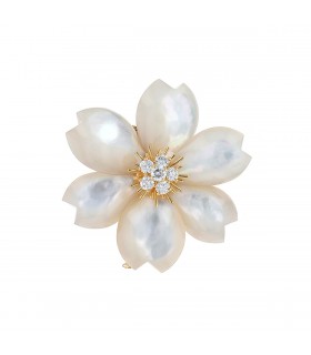 Broche Van Cleef & Arpels Rose de Noël