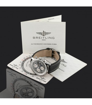 Breitling Navitimer stainless steel watch