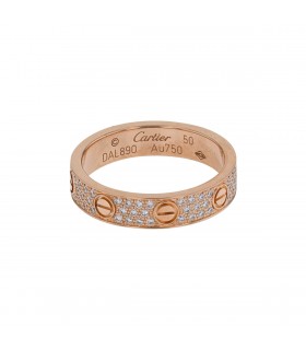 Alliance Cartier Love Pavée