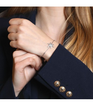 Mauboussin Etoile Marine diamonds and gold bracelet