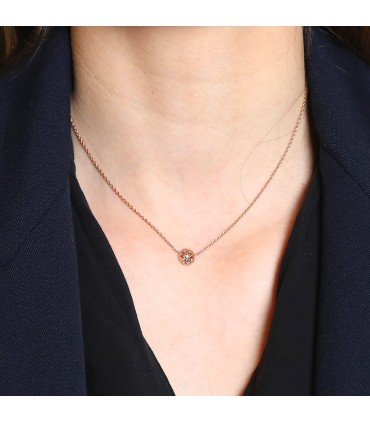 Dior Rose des Vents diamond and gold necklace