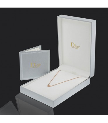 Dior Rose des Vents diamond and gold necklace