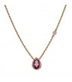Boucheron Serpent Bohème diamond, garnet and gold necklace