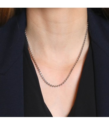 Cartier diamonds, cultured pearls and 18k gold necklace
