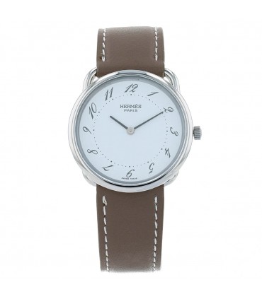 Hermès Arceau stainless steel watch