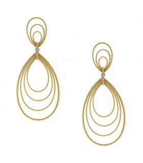 Buccellati Hawaii gold earrings
