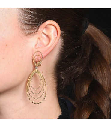 Buccellati Hawaii gold earrings