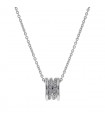 Bulgari B.Zero 1 diamonds and gold necklace
