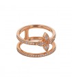 Louis Vuitton Idylle Blossom diamonds and gold ring