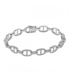 Bracelet or et diamants