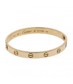 Cartier Love gold bracelet Size 16