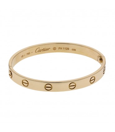 Cartier Love gold bracelet Size 16