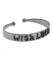 Djula Wish Luck black diamonds and silver bracelet