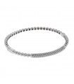Diamonds and gold bracelet