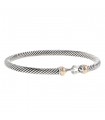 David Yurman Cable Classic gold and silver bracelet