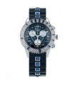 Dior Christal diamonds, blue cristal and stainless steel watch