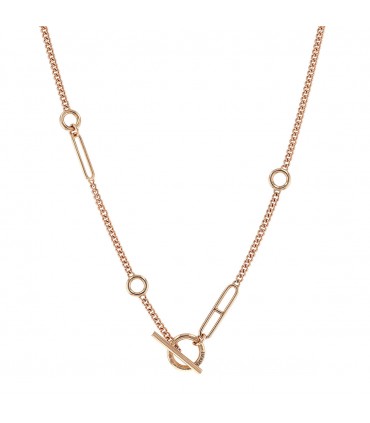 Hermès Echappée gold necklace