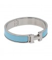 Hermès Clic H steel bracelet