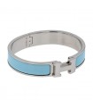 Hermès Clic H steel bracelet