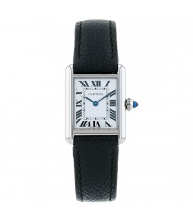 Cartier Tank stainless steel watch