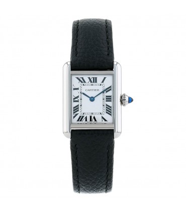 Cartier Tank stainless steel watch
