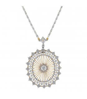 Collier Broche Buccellati Tulle Raggiera