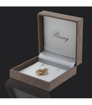 Poiray diamonds and gold pendant