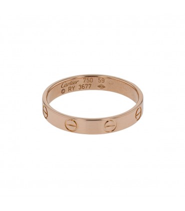 Cartier Love gold ring