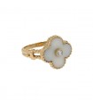 Van Cleef & Arpels Vintage Alhambra diamond and 18k gold ring