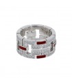 Cartier Baiser du Dragon diamonds, enamel and 18k gold ring