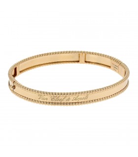 Van Cleef & Arpels Perlée gold bracelet