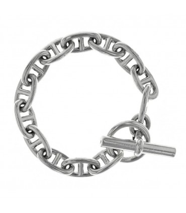 Hermès Chaîne d’Ancre silver bracelet